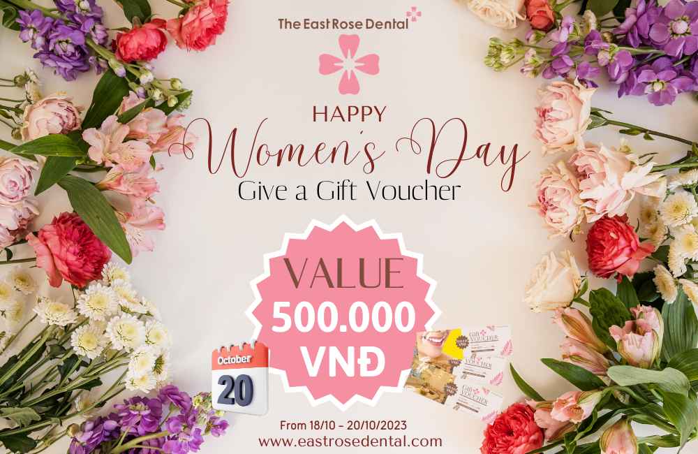 bright smile, for a wonderful day great promotion for vietnamese women's day