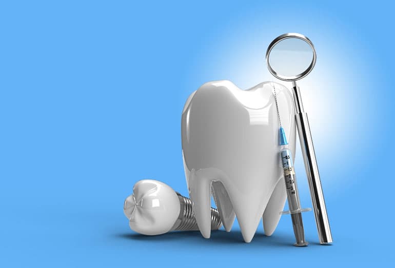 What are the types of implants at The East Rose Dental Clinic -  Which type is suitable?