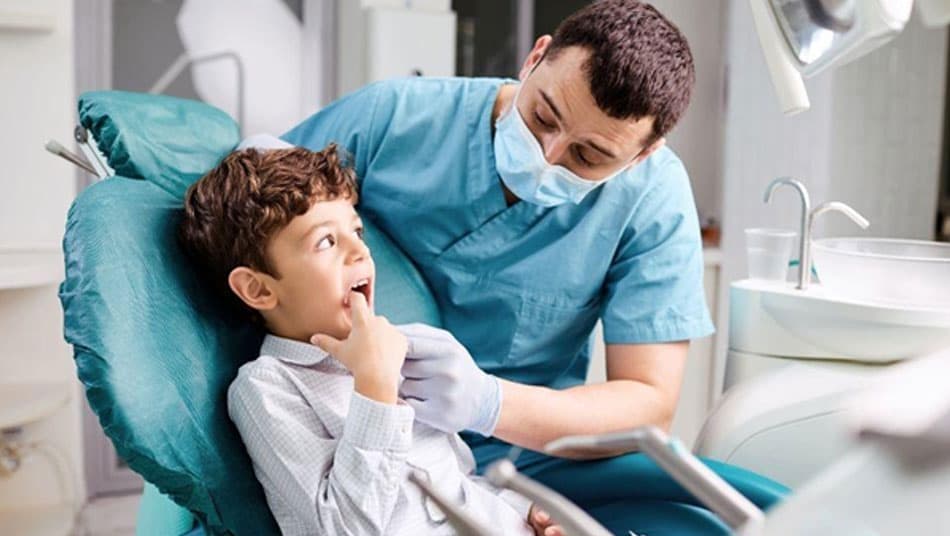 Regular dental check-ups help children get accustomed to visiting the dentist