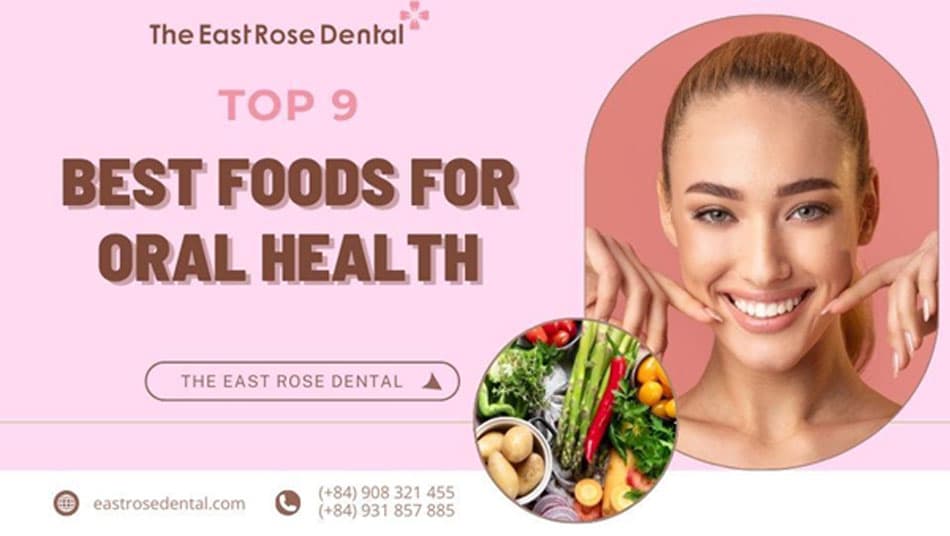 Top 9 healthy foods for better oral and dental health