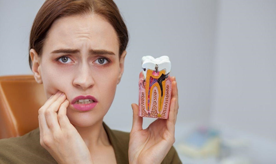 Tooth sensitivity after filling when pulpitis is not fully treated