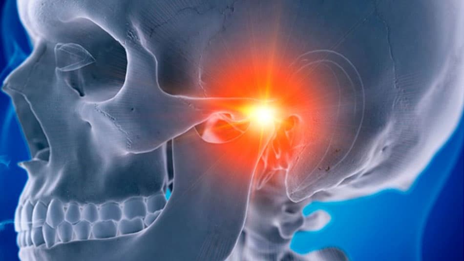 The infrared wavelength helps alleviate pain associated with the temporomandibular joint (TMJ)