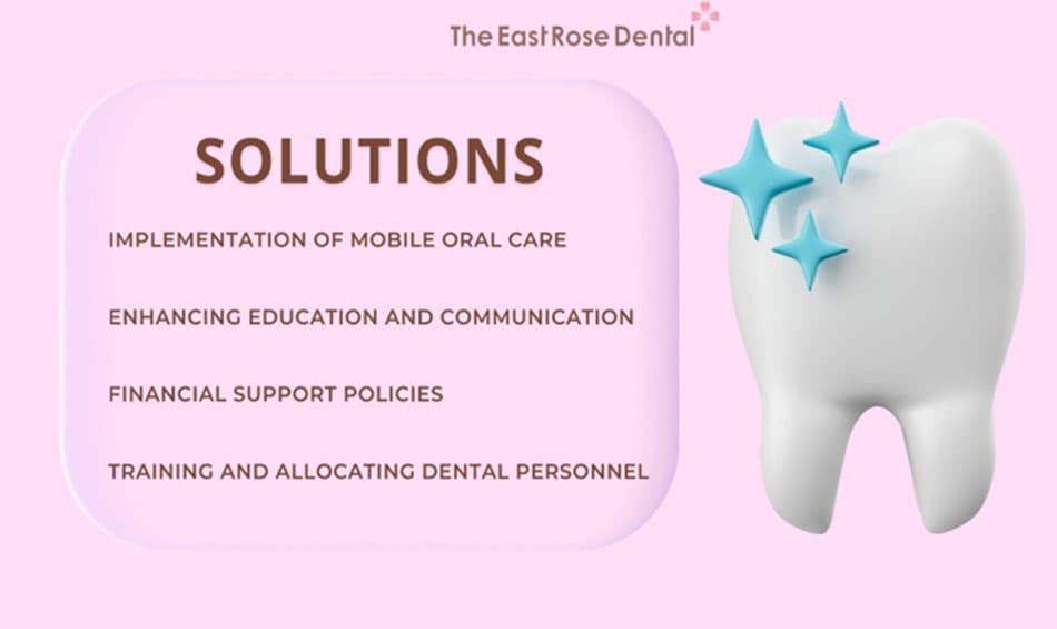 Solutions to improve access to dental services