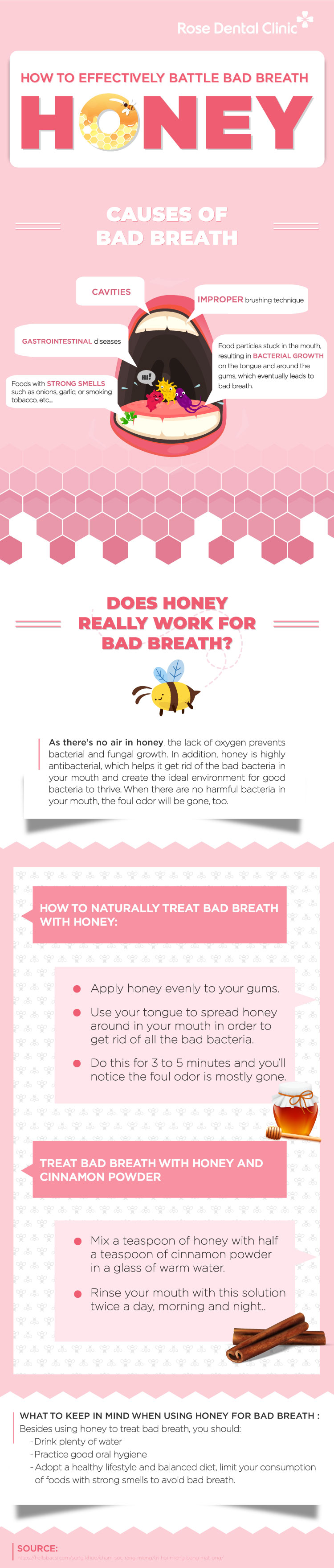 How to effectively battle bad breath with honey